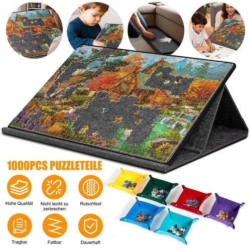 Puzzle board table - &,
