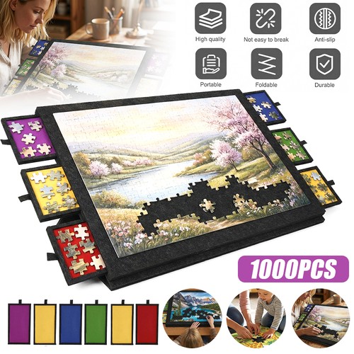 Jigsaw puzzle board - board, felt