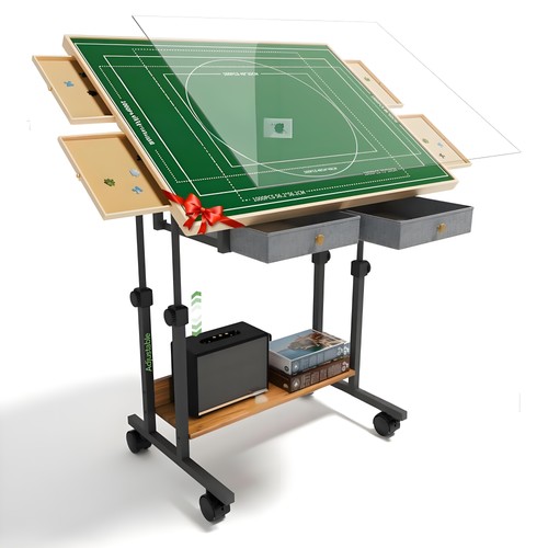 1500 pieces puzzle table - pieces, with