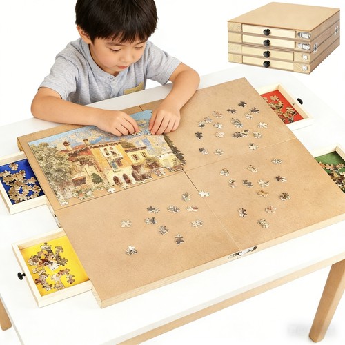 1000pcs foldable jigsaw - 1000pcs,