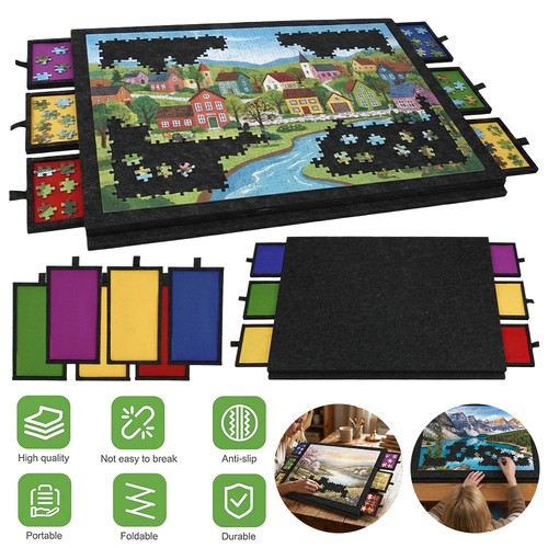 Felt puzzle board tilting - puzzle,