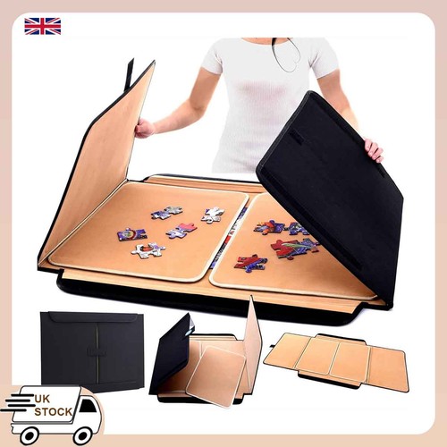 Foldable jigsaw puzzle - puzzle, board