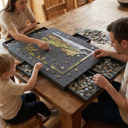 Jigsaw puzzle board - jigsaw,