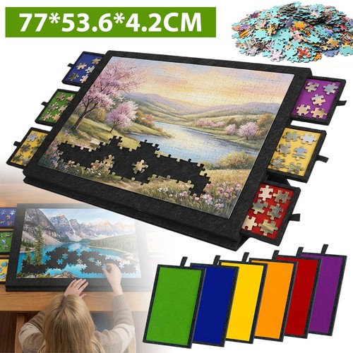 Felt puzzle board tilting - puzzle,