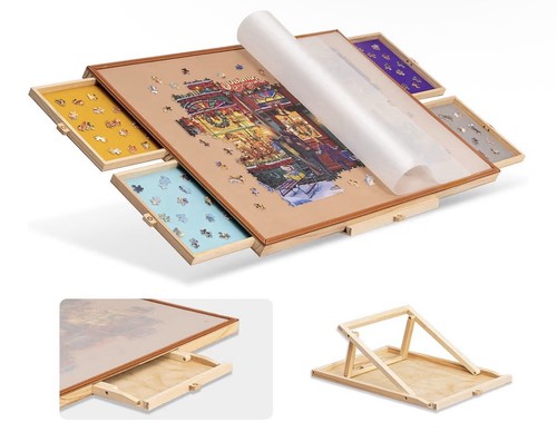 Tektalk jigsaw puzzle table - jigsaw,
