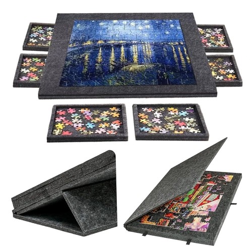 Puzzle table with - with, 6
