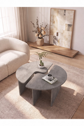 Piece puzzle coffee table - coffee,