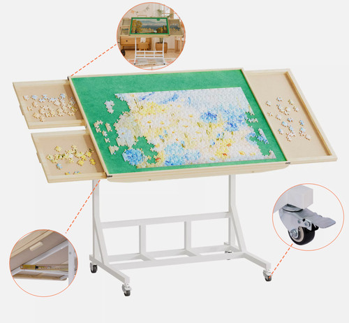 Portable jigsaw puzzle - portable,
