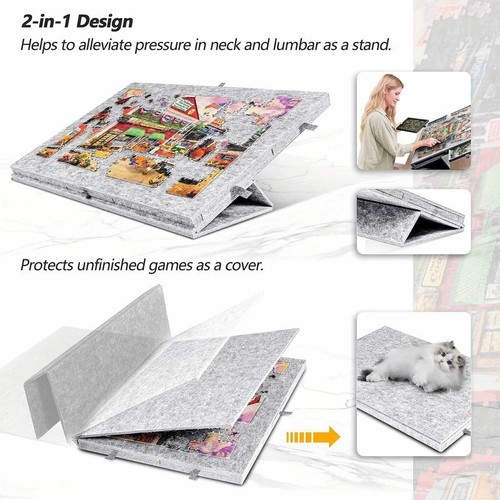 Felt jigsaw puzzle - felt, board