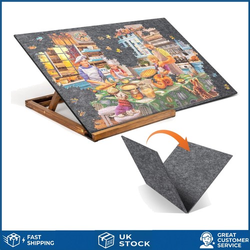 Foldaway puzzle table - table, with