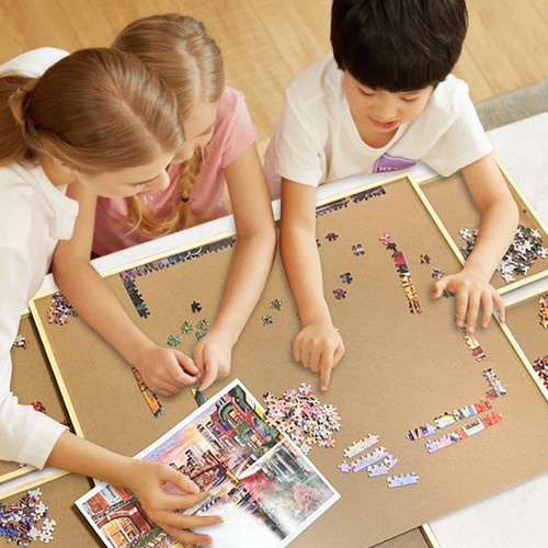 Wooden jigsaw puzzle - jigsaw, board