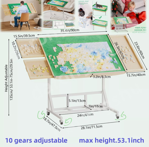 1500pcs jigsaw puzzle - 1500pcs, table