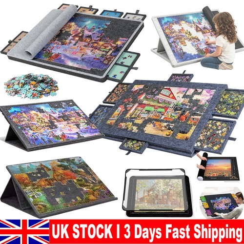 1000pcs puzzle board - board, cover
