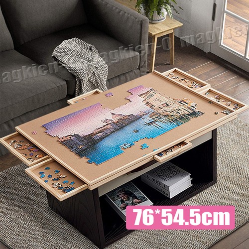 Wooden jigsaw puzzle board - wooden,