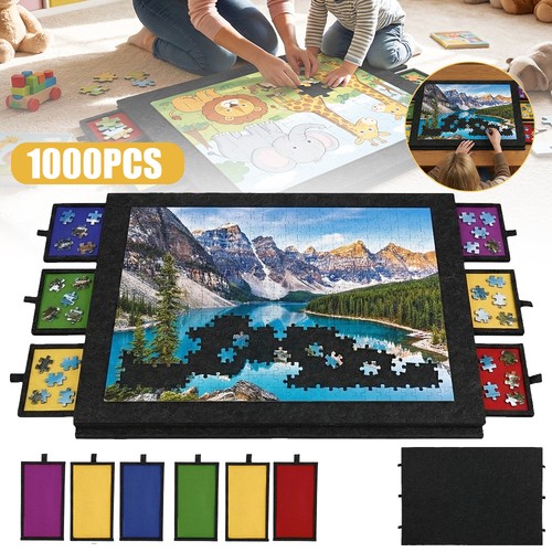 Tilting felt jigsaw puzzle - jigsaw,